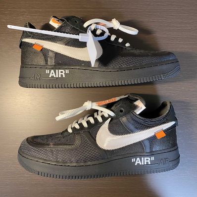 Off-White × Nike Air Force 1 Low "Black"