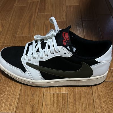 Travis Scott × Nike Women's Air Jordan 1 Low OG "Medium Olive"