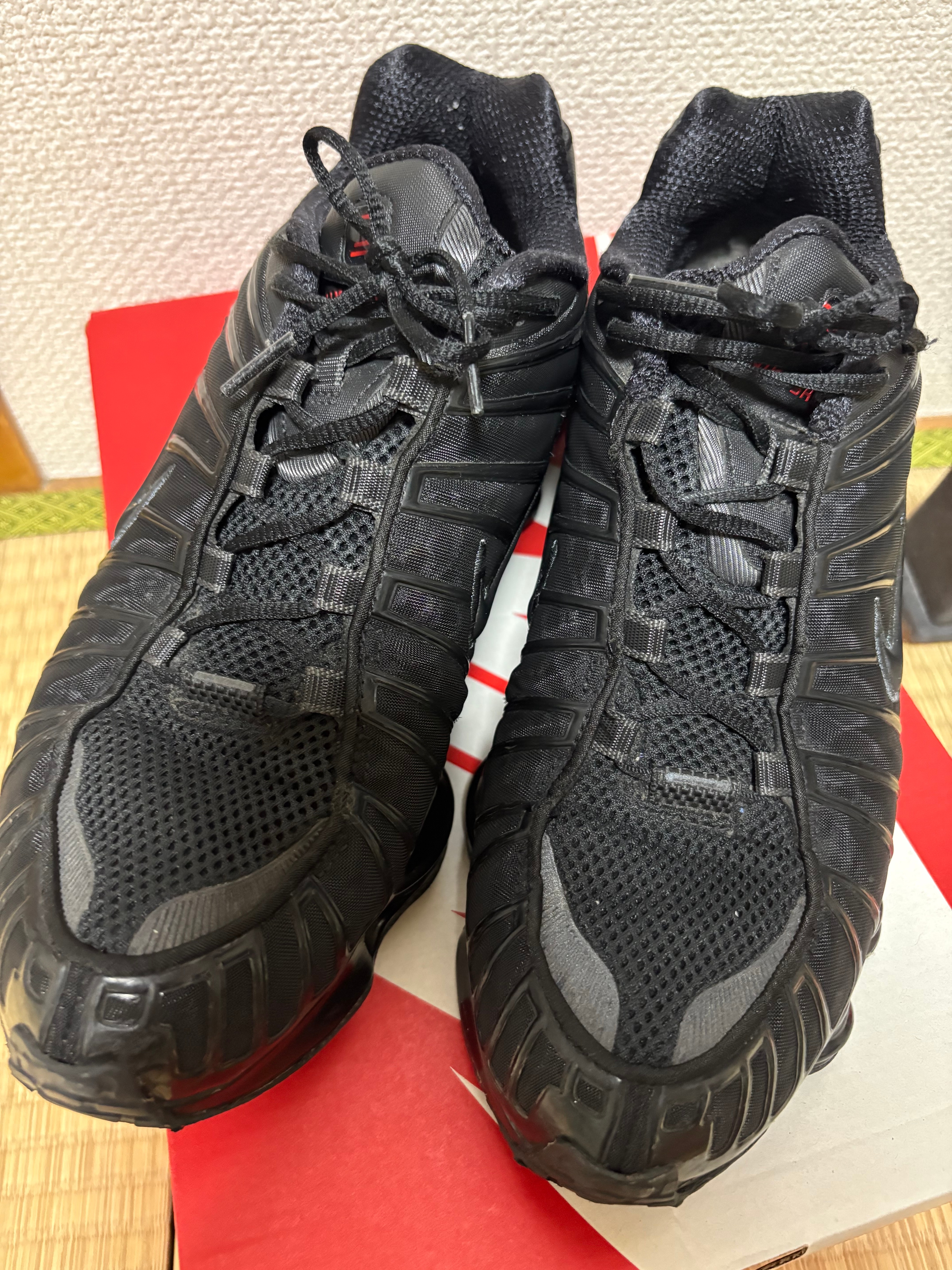 Nike Shox TL "Black/Metallic Hematite/Max Orange/Black"