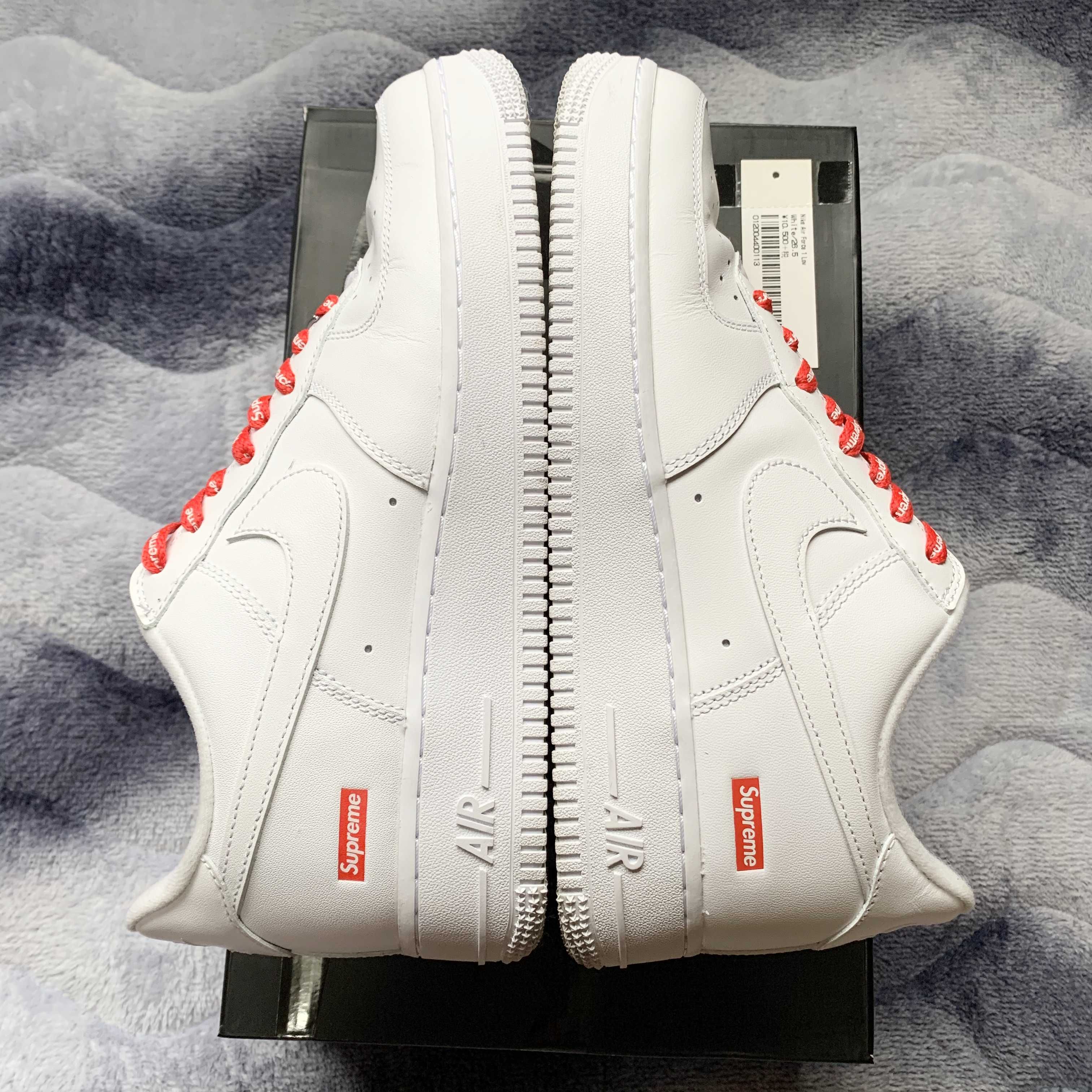 Supreme × Nike Air Force 1 Low "White"