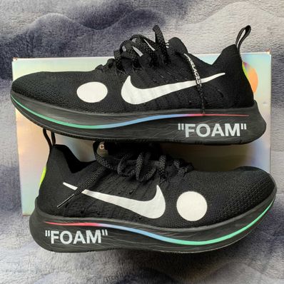 Off-White × Nike Zoom Fly Mercurial Flyknit "Black/White/Volt"