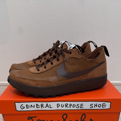 Tom Sachs × NikeCraft Women's General Purpose Shoe "Brown"