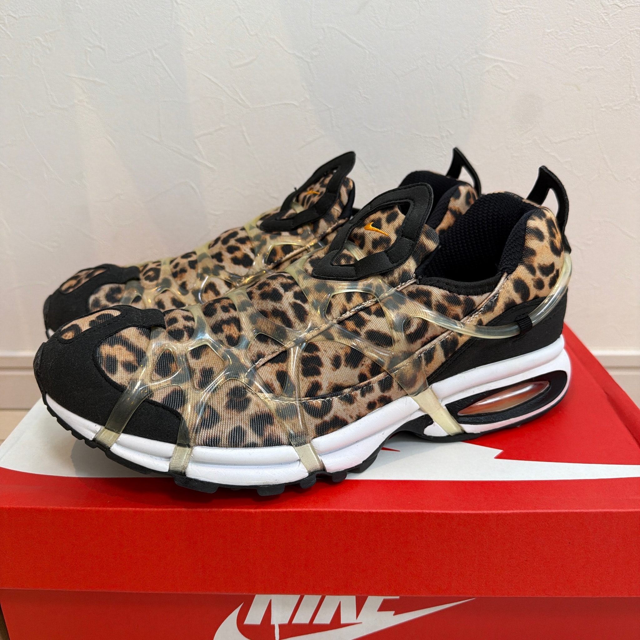 Nike Air Kukini "Leopard Kumquat and Action Red"