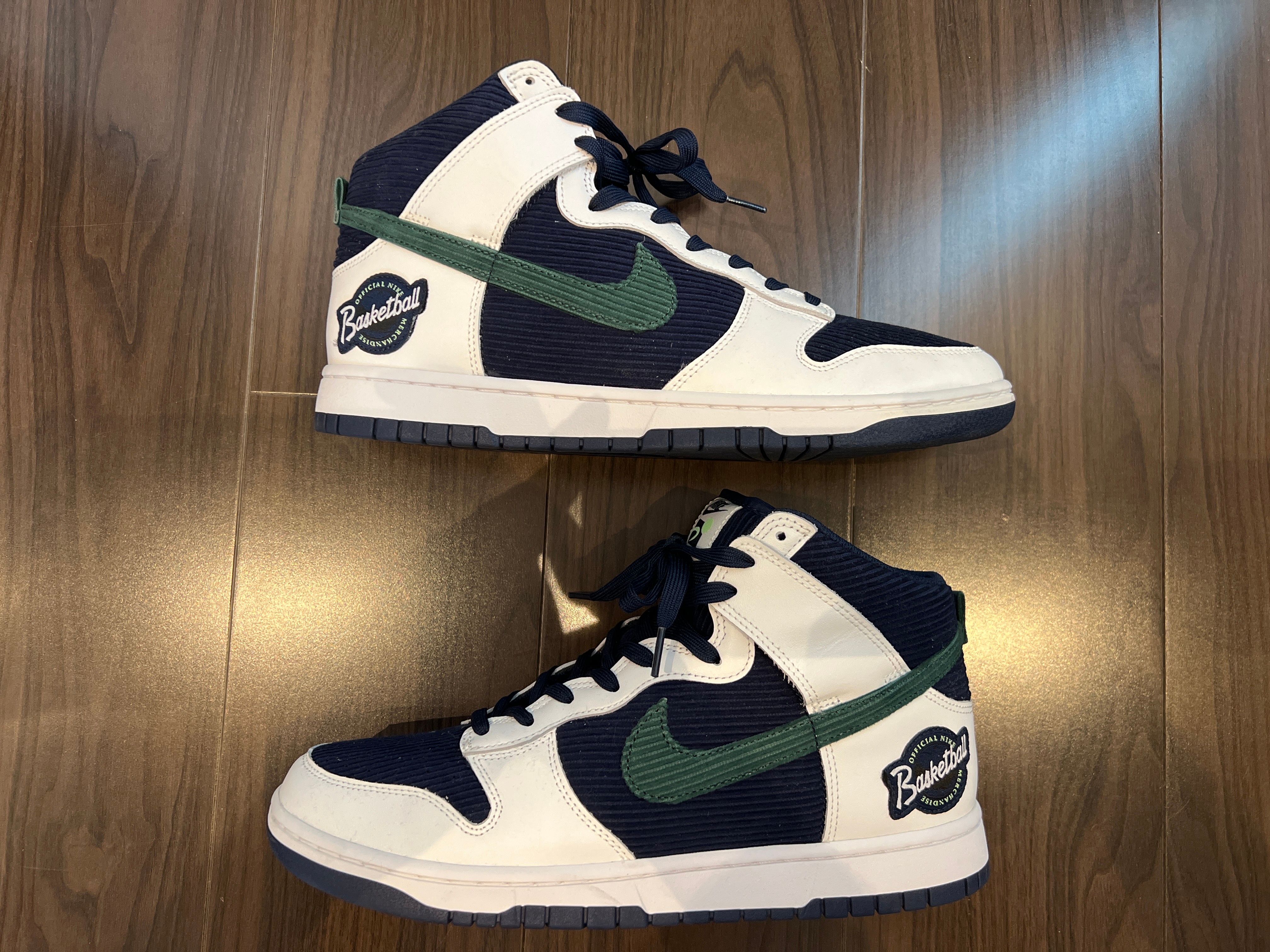 Nike Dunk High EMB "College Navy"