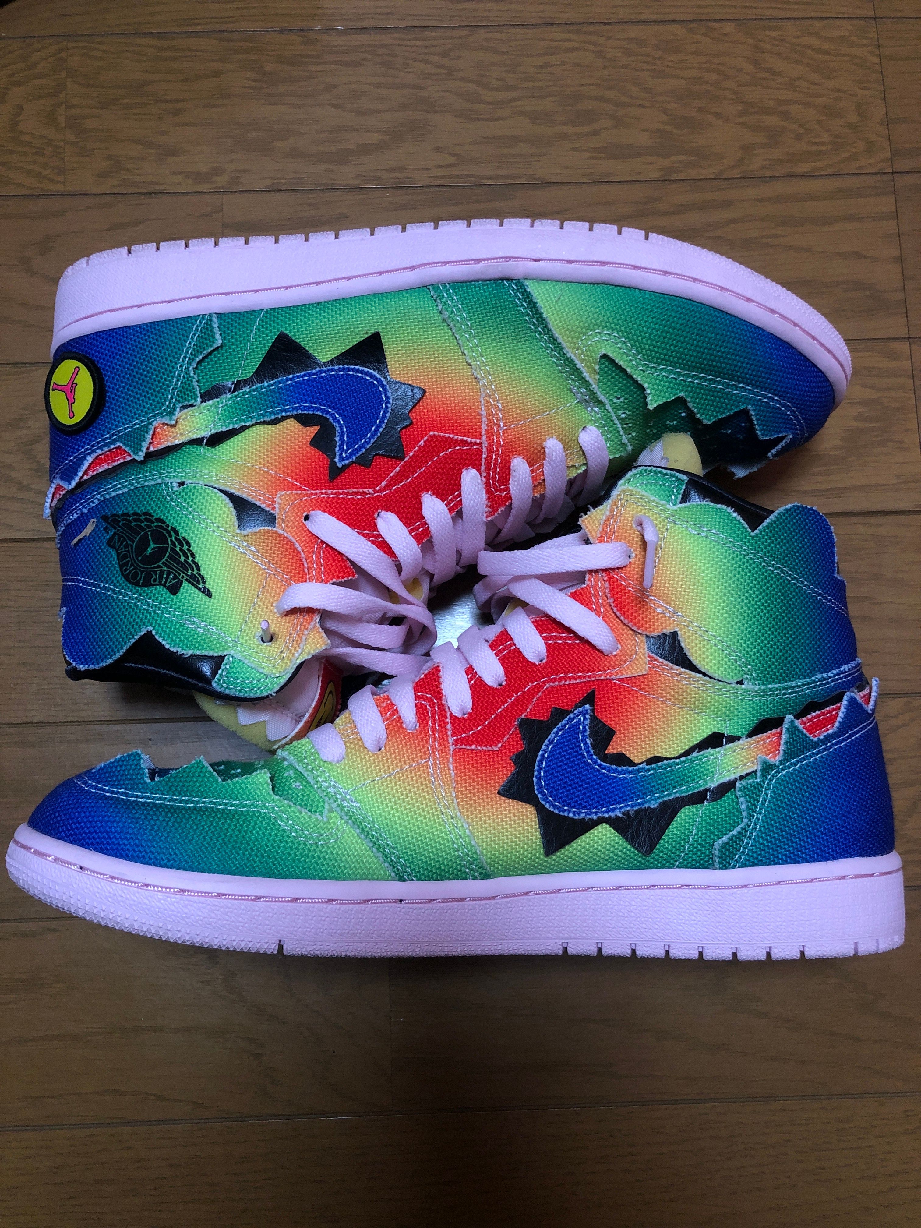 J Balvin × Nike Air Jordan 1 High OG "Rainbow"