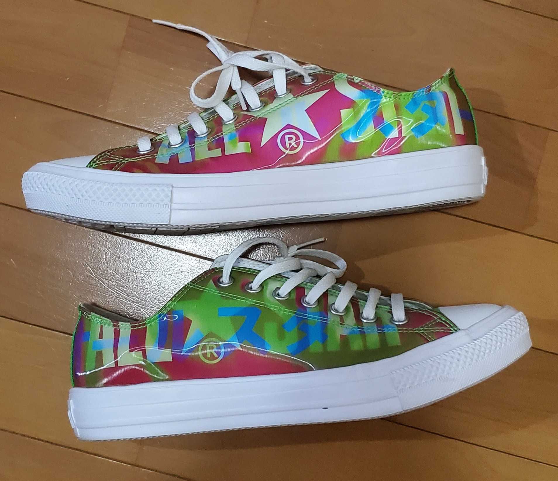 CONVERSE ALL STAR LIGHT LENTICULAR "BIGLOGO" OX "PINK/GREEN"