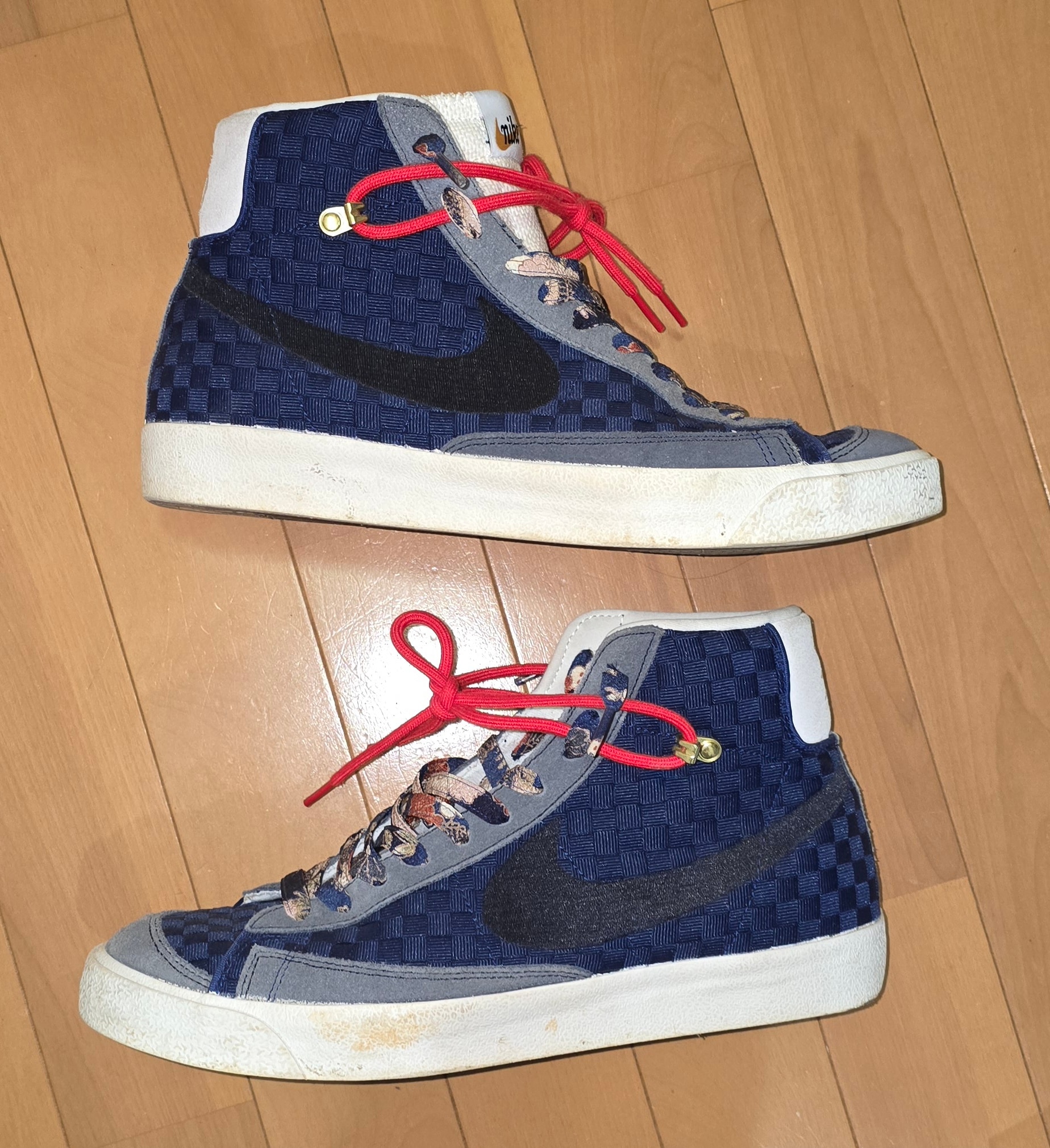 NIKE BLAZER MID 77 "SASHIKO" NAVY