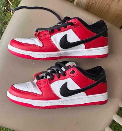 Nike SB Dunk Low Pro "J-Pack Chicago/Varsity Red and White"