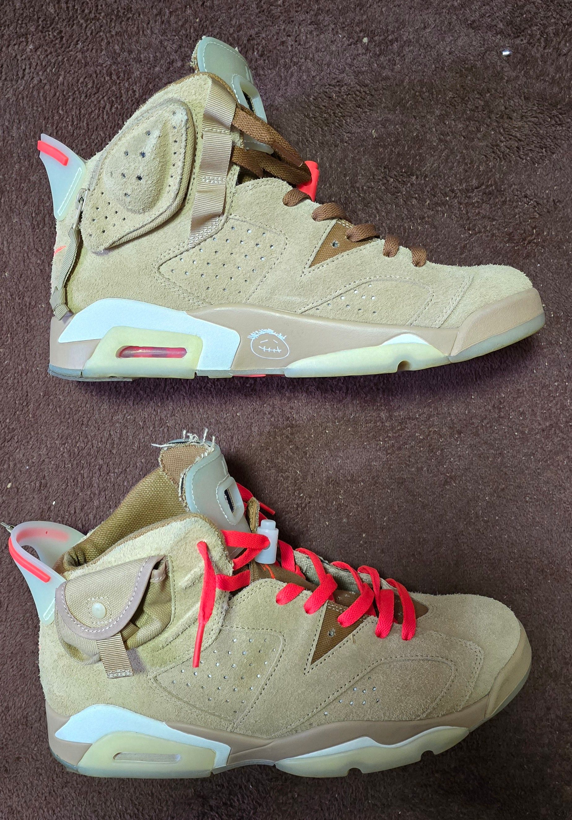Travis Scott × Nike Air Jordan 6 "British Khaki"