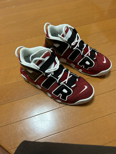 Nike Air More Uptempo ’96 "Black and Varsity Red" (2021)