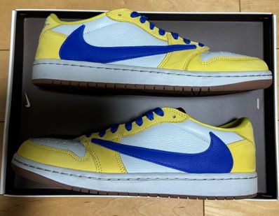 Travis Scott × Nike Women's Air Jordan 1 Retro Low OG "Canary"