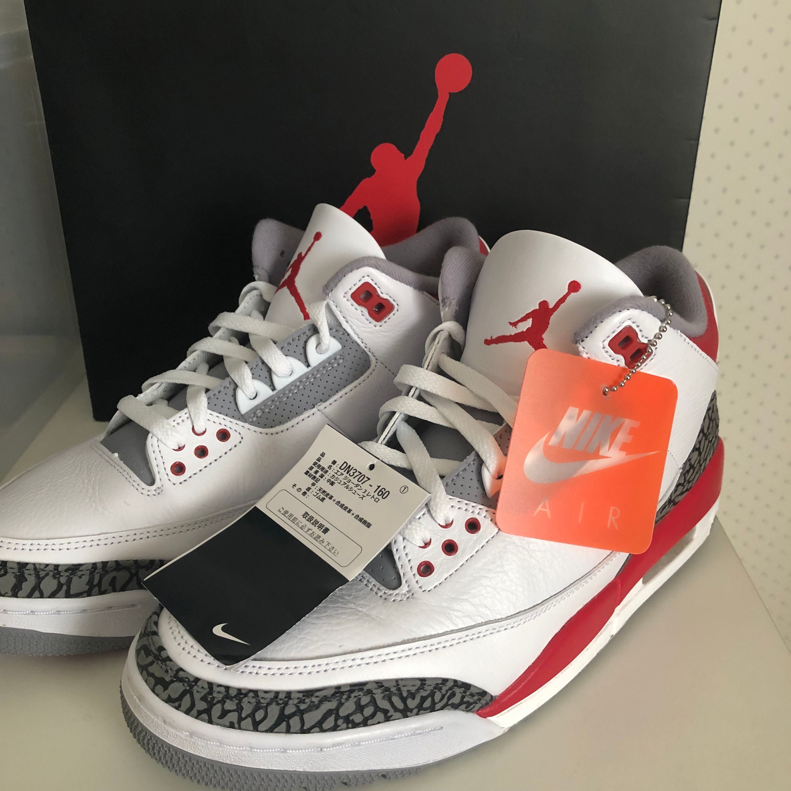 Nike Air Jordan 3 Retro OG "Fire Red" (2022)