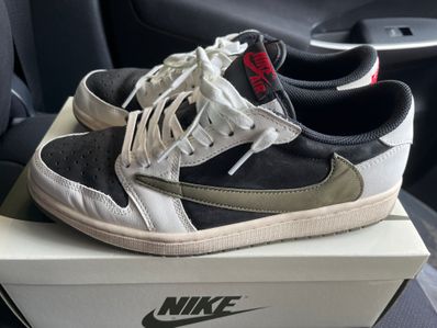 Travis Scott × Nike Women's Air Jordan 1 Low OG "Medium Olive"