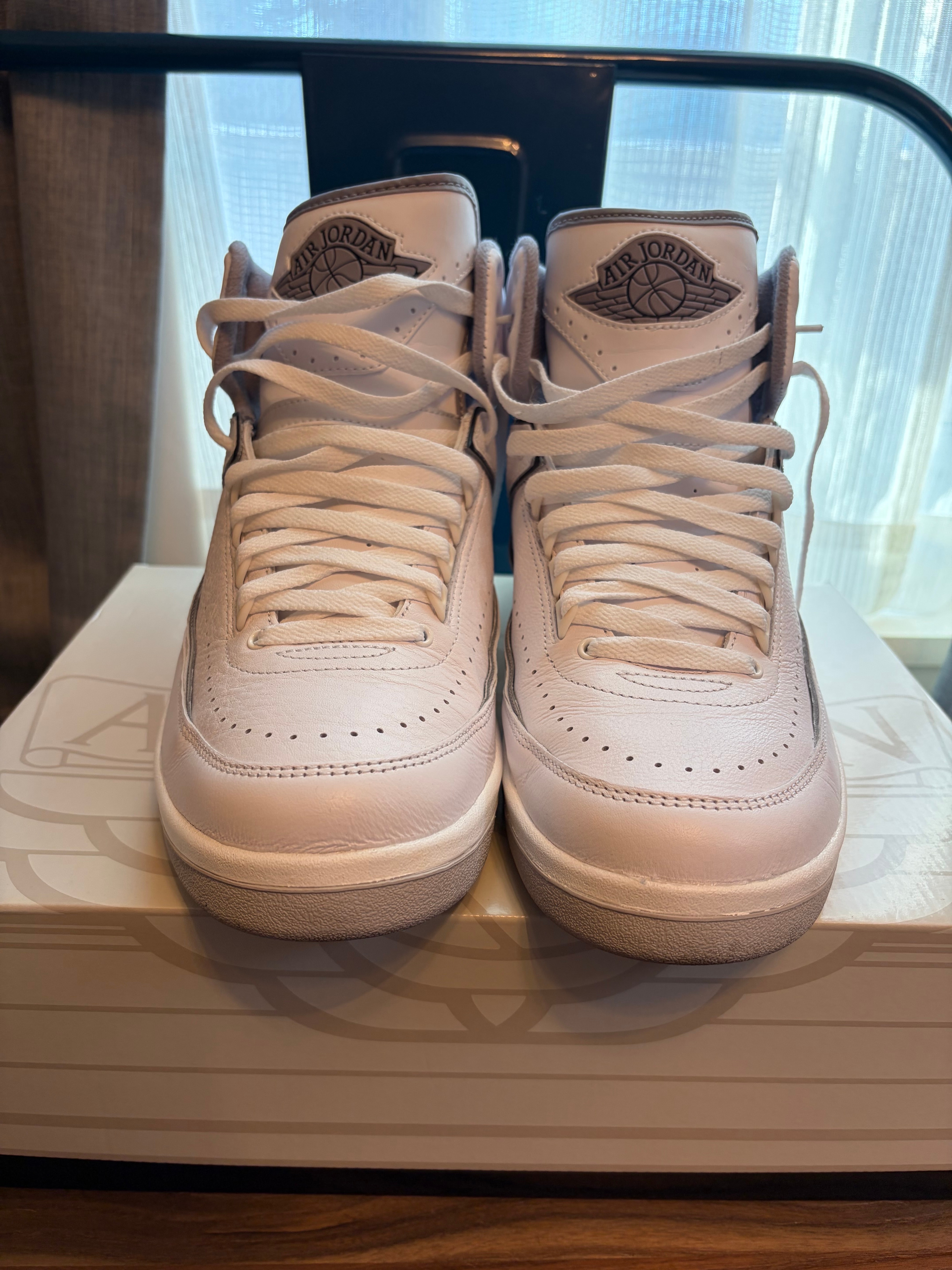 Nike Air Jordan 2 "White and Cement Grey"