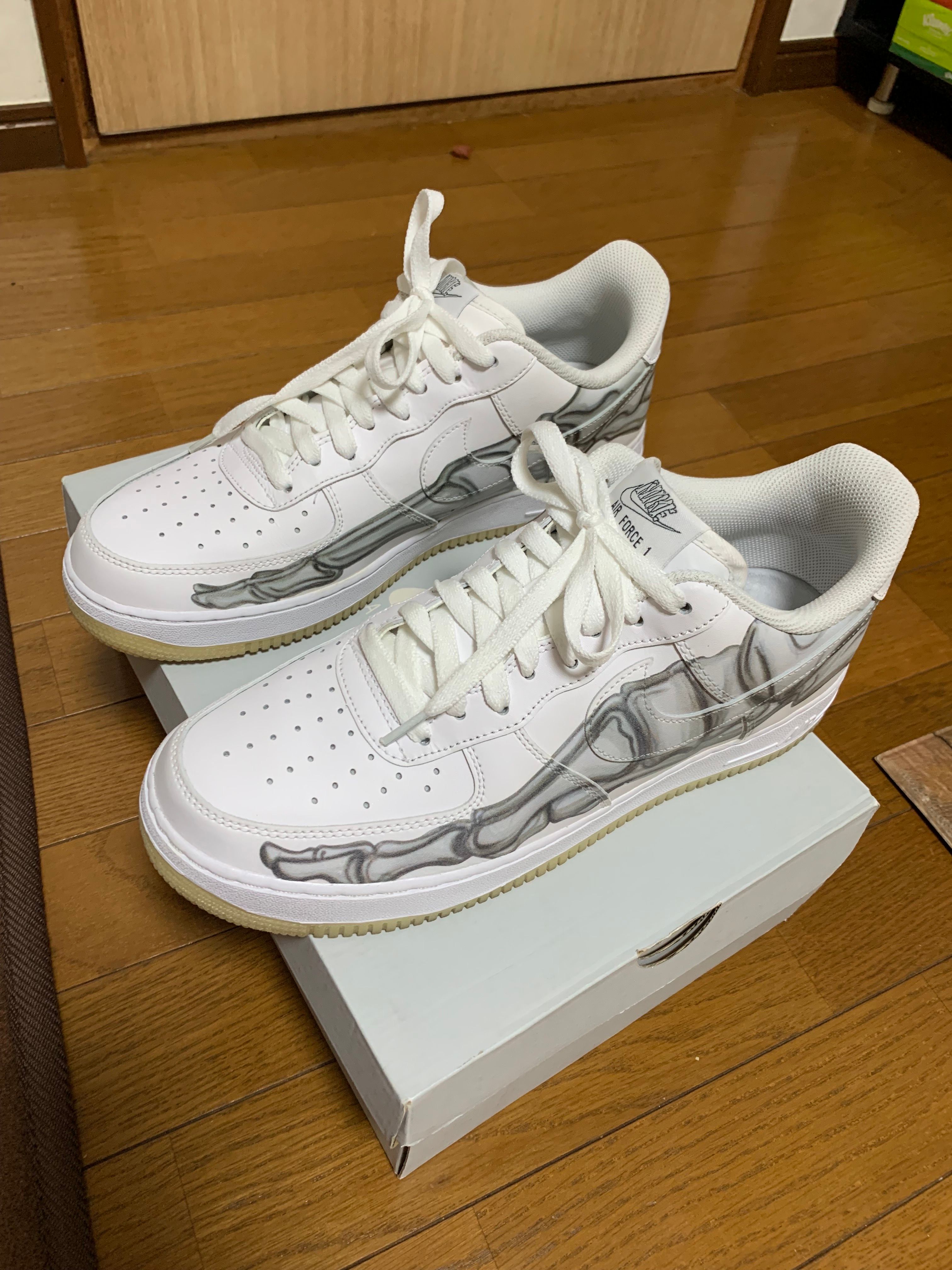 Nike Air Force 1 Low "White Skeleton"