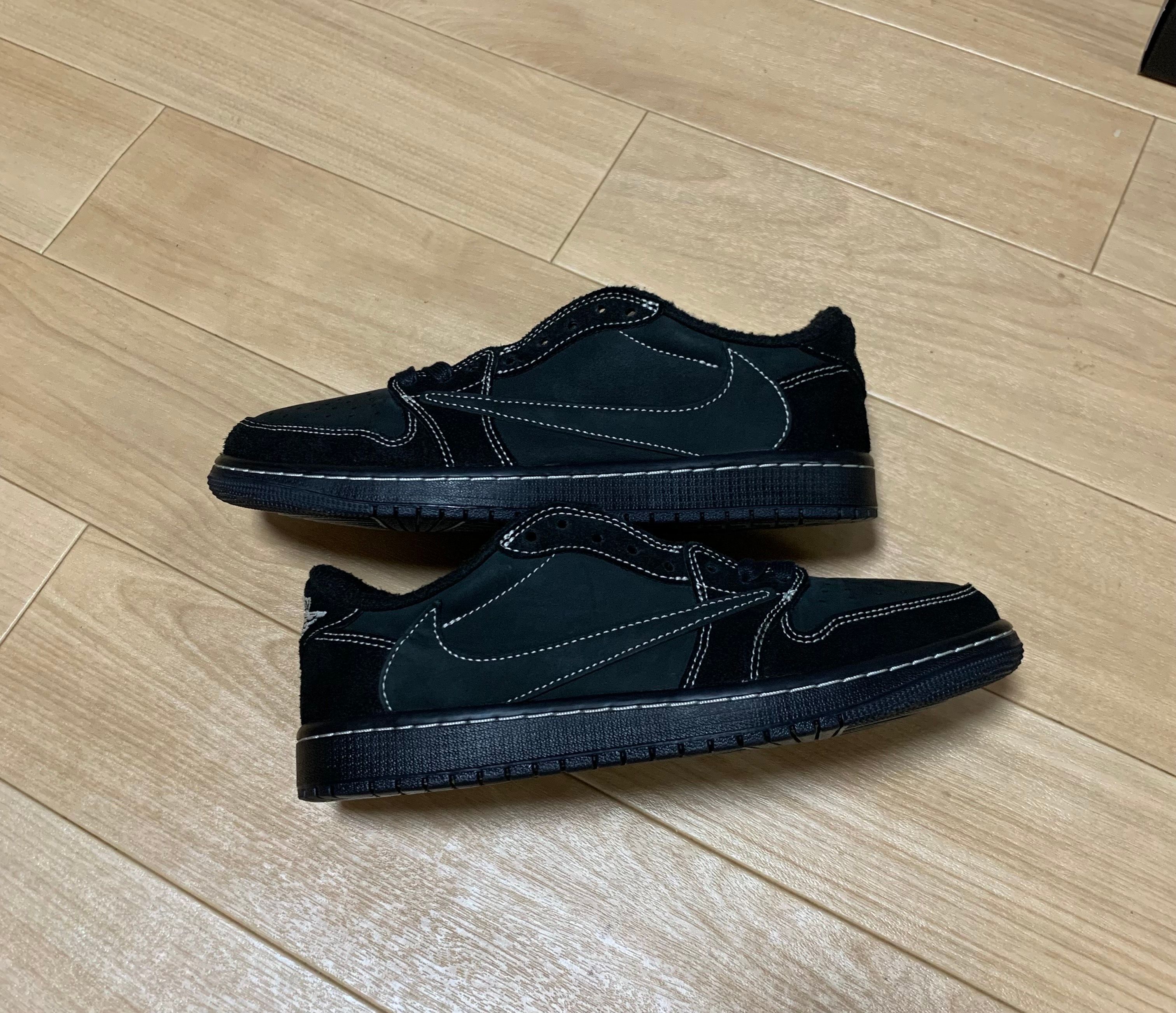 Travis Scott × Nike Air Jordan 1 Low OG SP "Black Phantom"