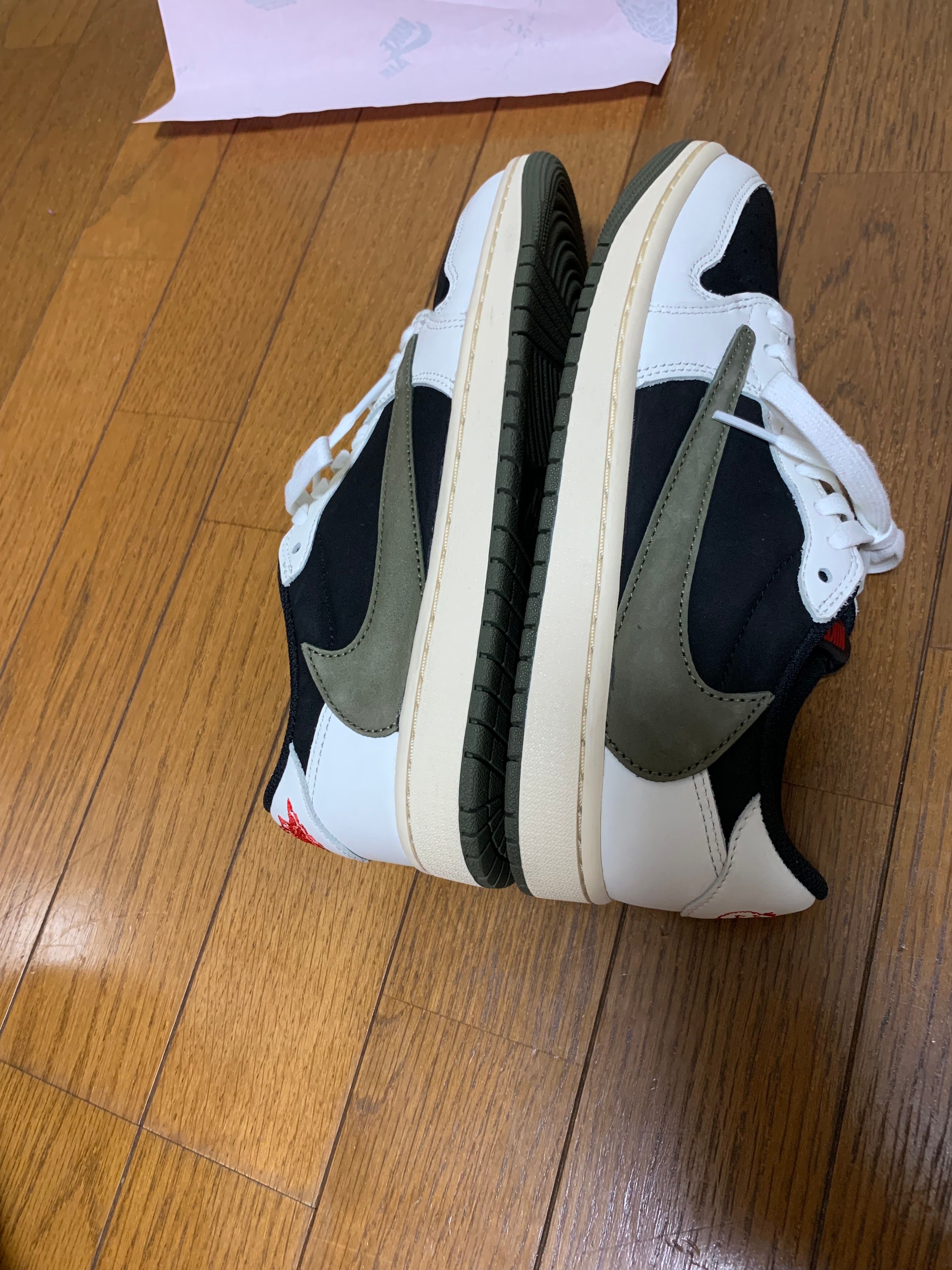 Travis Scott × Nike Women's Air Jordan 1 Low OG "Medium Olive"