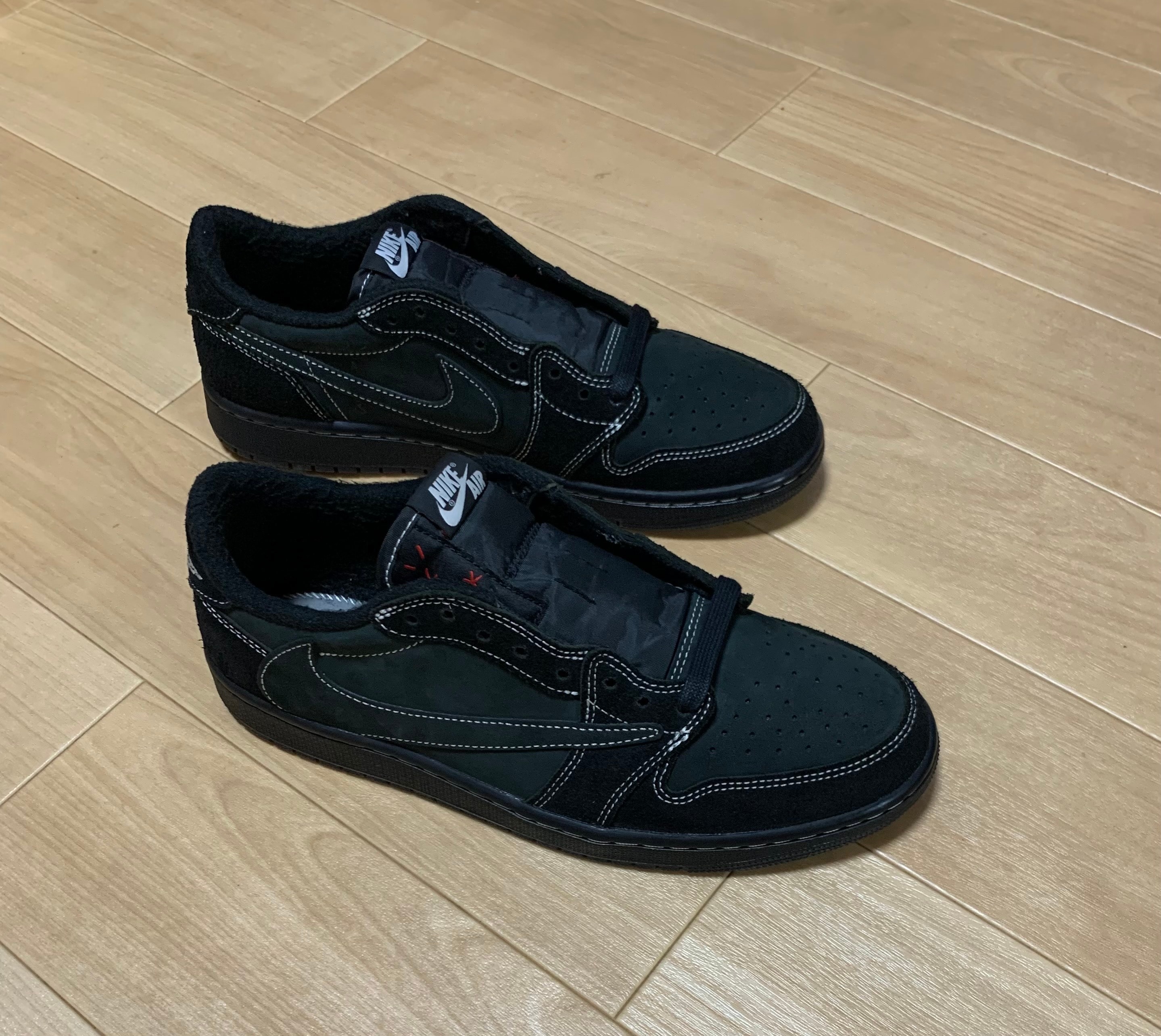 Travis Scott × Nike Air Jordan 1 Low OG SP "Black Phantom"