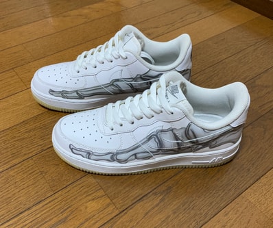 Nike Air Force 1 Low "White Skeleton"