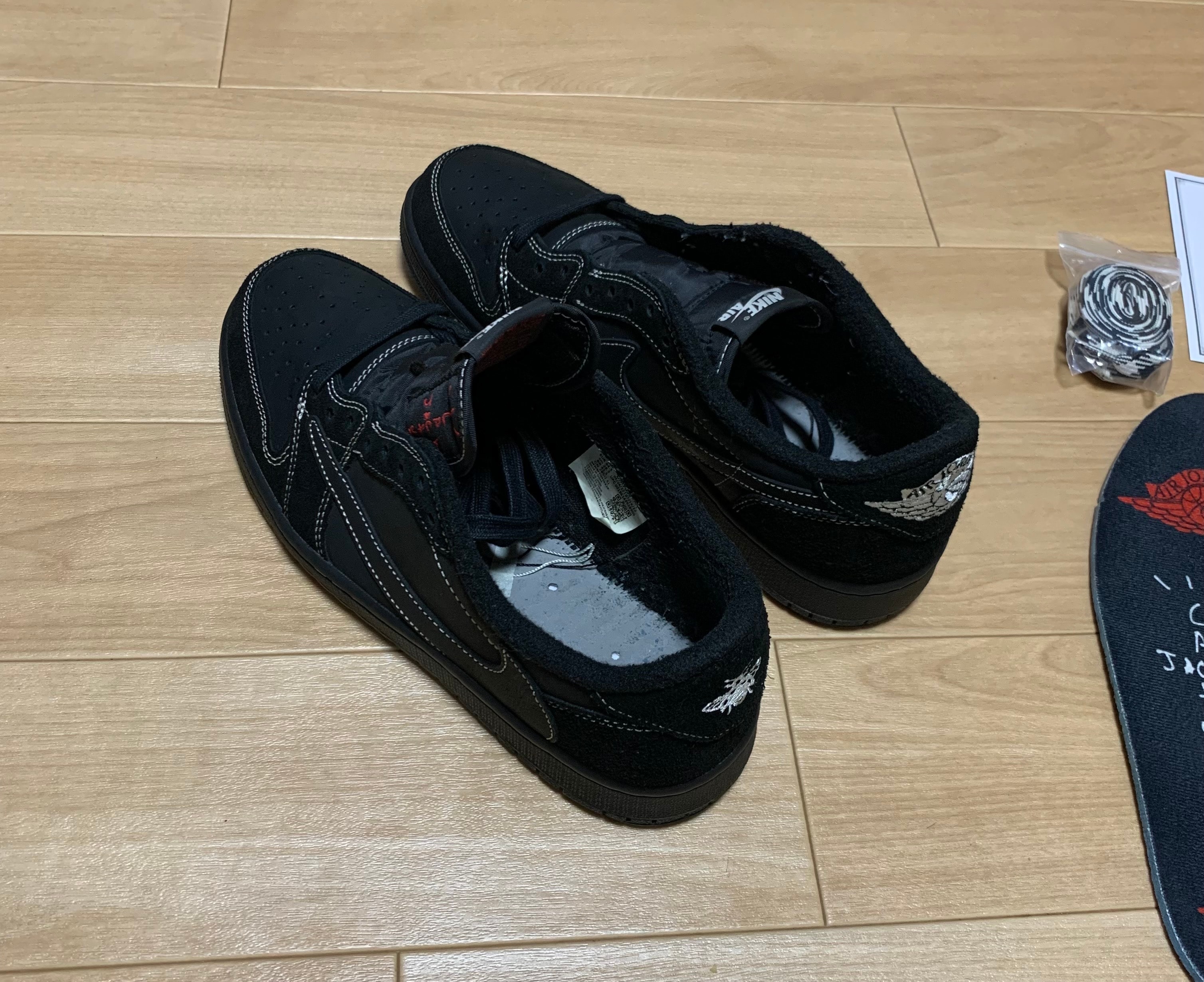 Travis Scott × Nike Air Jordan 1 Low OG SP "Black Phantom"