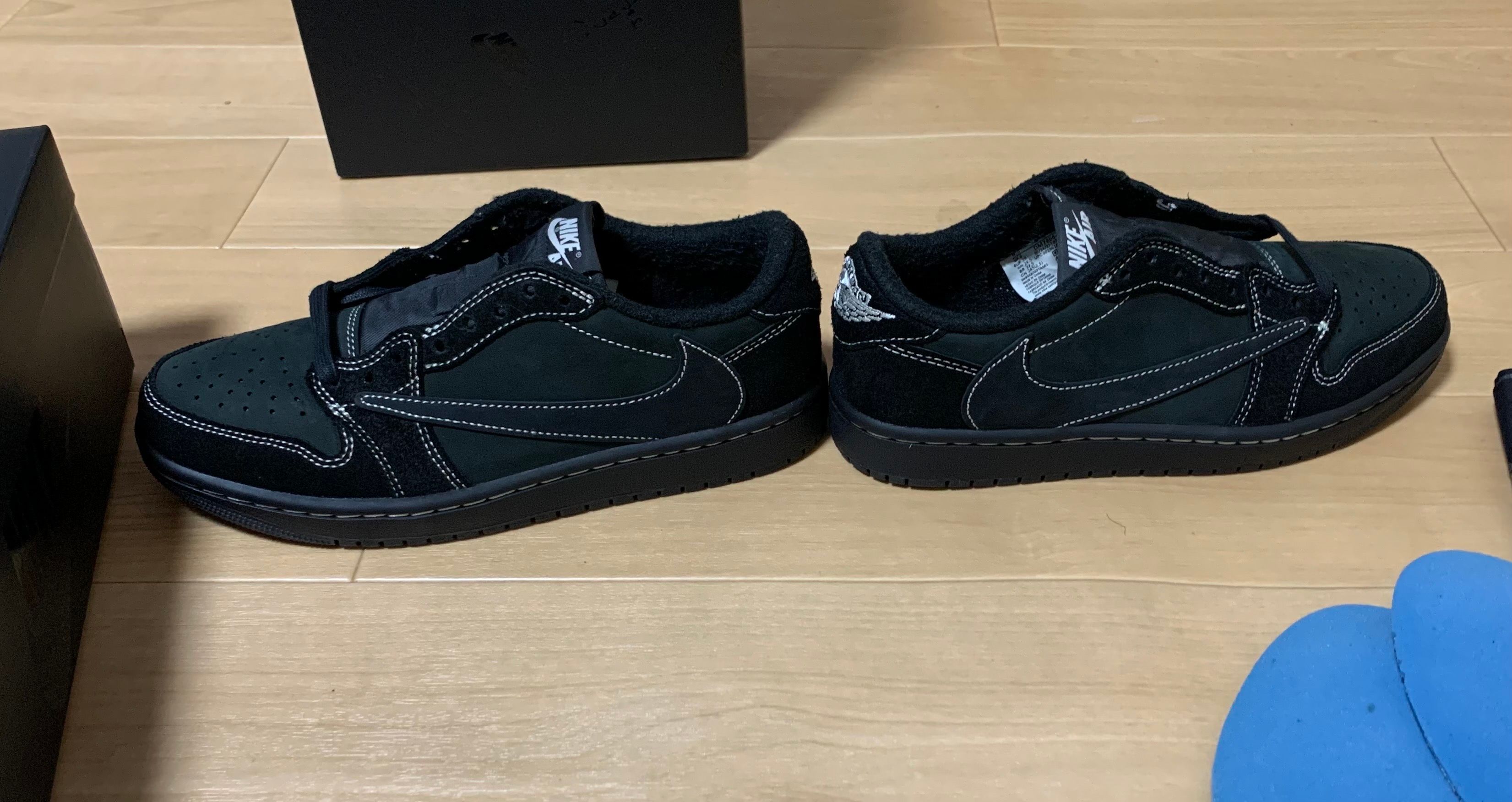 Travis Scott × Nike Air Jordan 1 Low OG SP "Black Phantom"