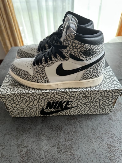 Nike Air Jordan 1 High OG "White Cement/Safari"