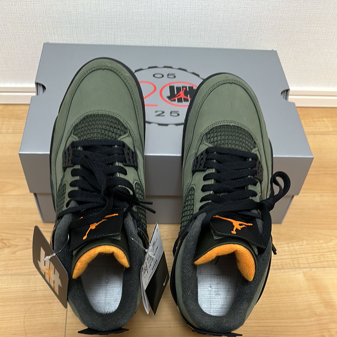 UNDEFEATED × Nike Air Jordan 4 Retro "Deep Green" (2025)