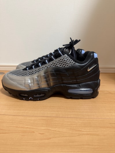 Palace Skateboards × Nike Air Max 95 Big Bubble "Metallic Silver/Aluminum"