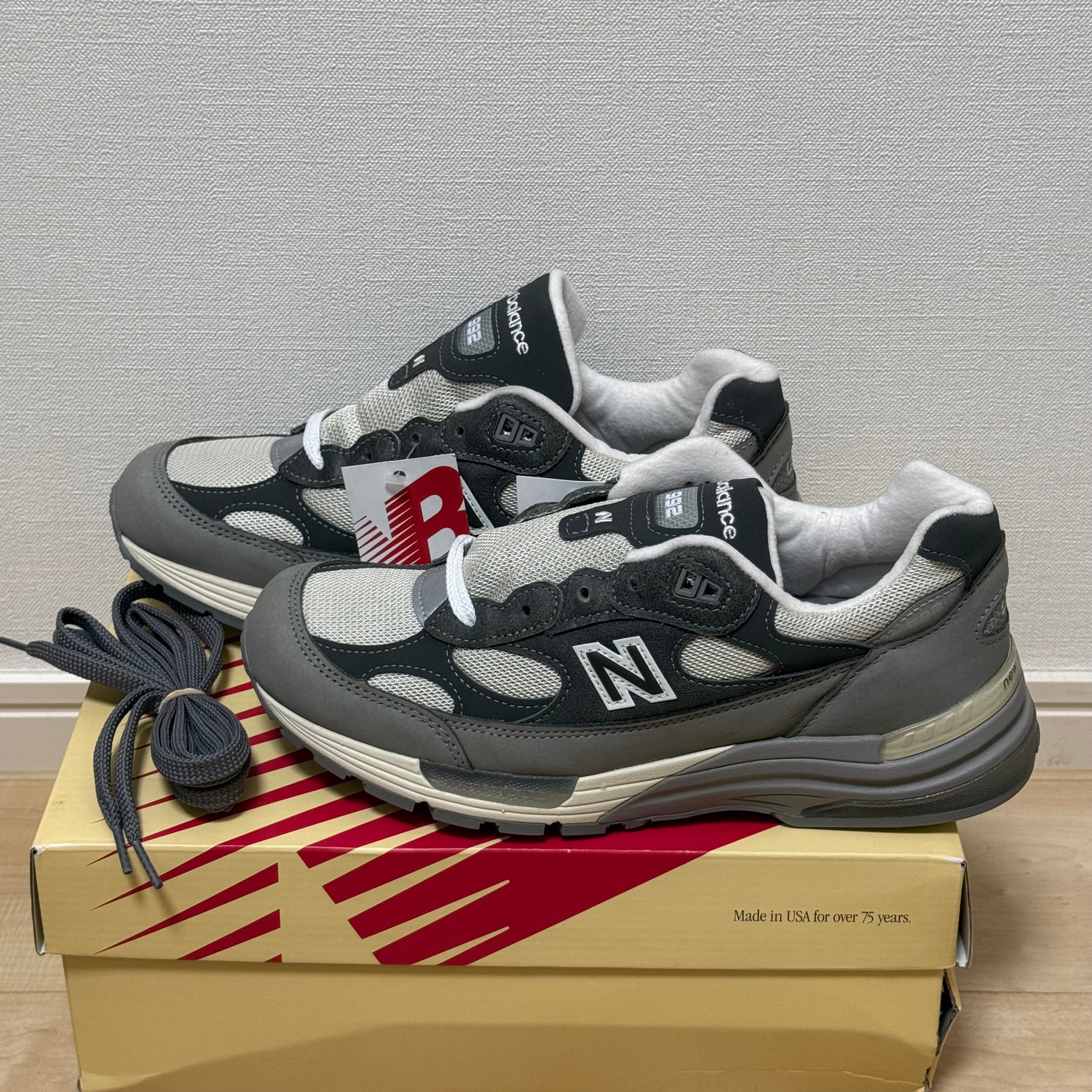New Balance 992 Made in USA "Shadow Grey"