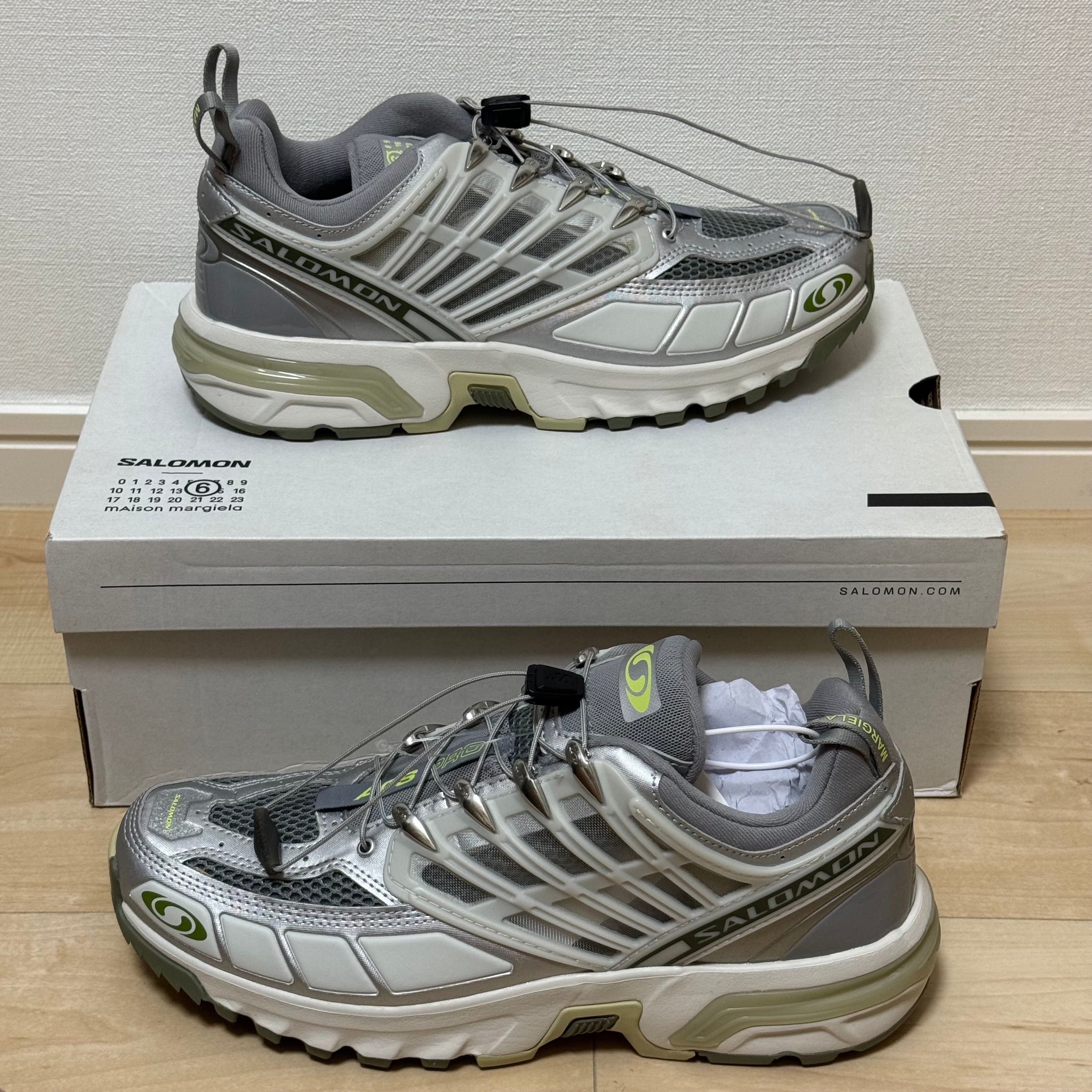 MM6 Maison Margiela × Salomon ACS Pro 2 "Sharkskin/Footwear Silver/Sharp Green"