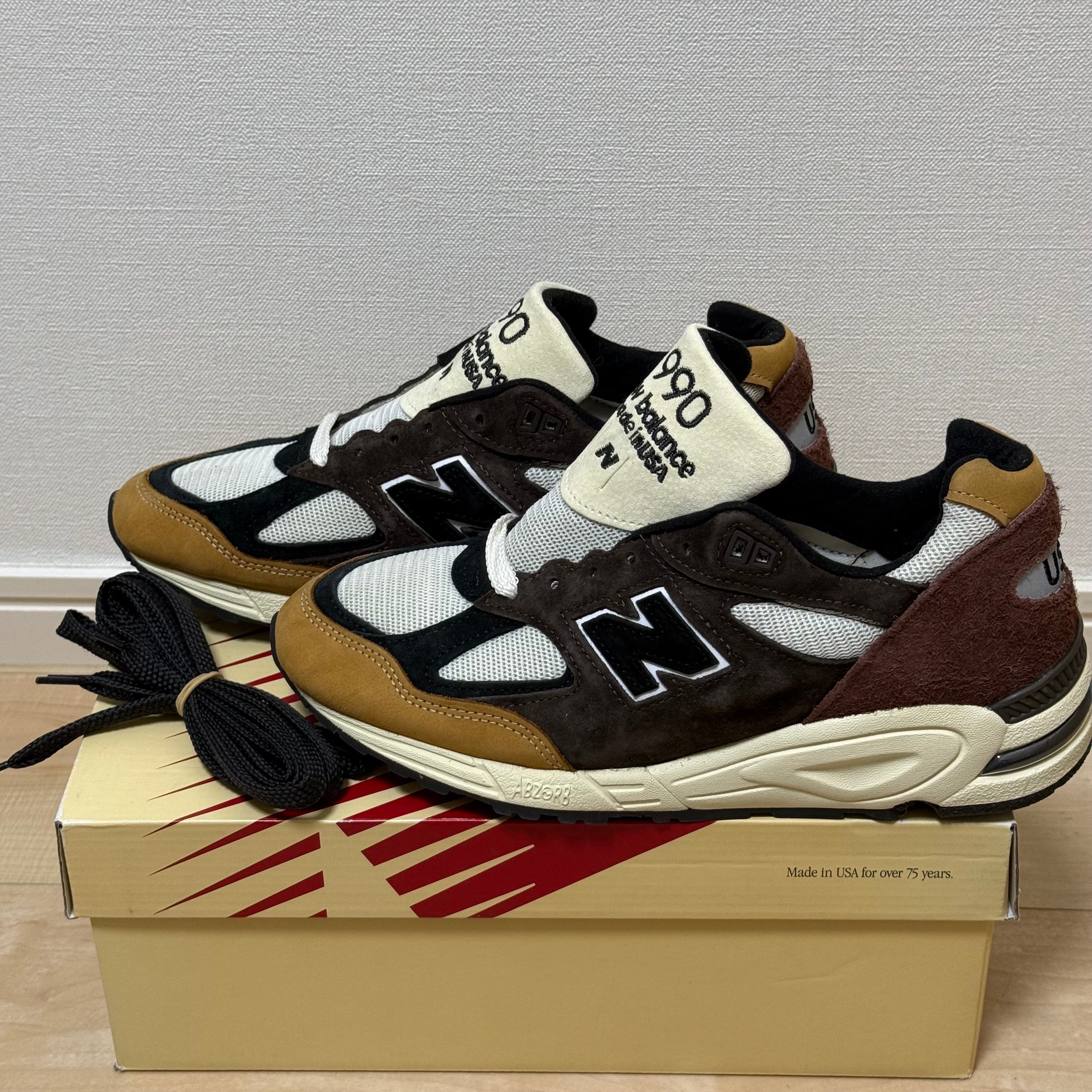 New Balance 990V2 "Brown and Tan"