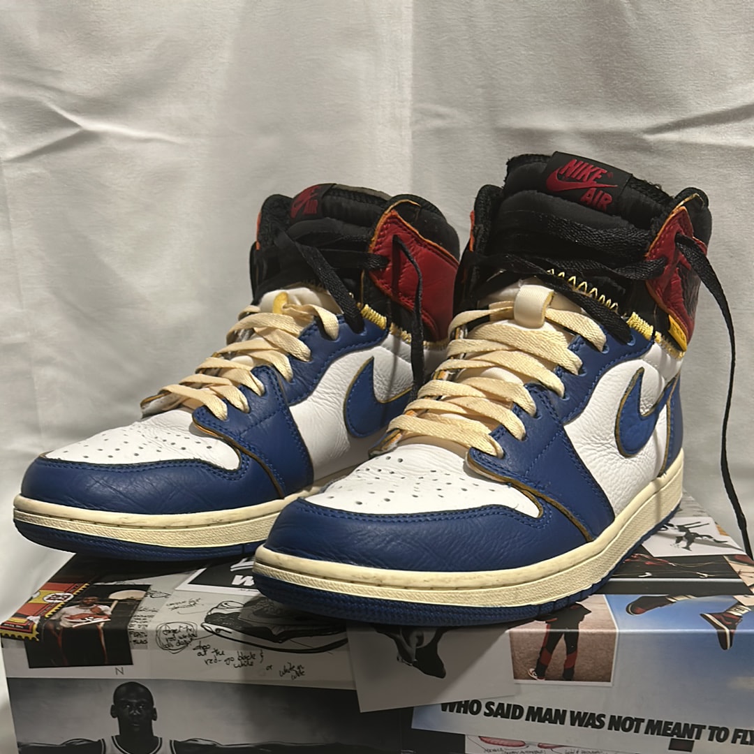 Union × Nike Air Jordan 1 Retro High OG NRG "Storm Blue/Varsity Red"