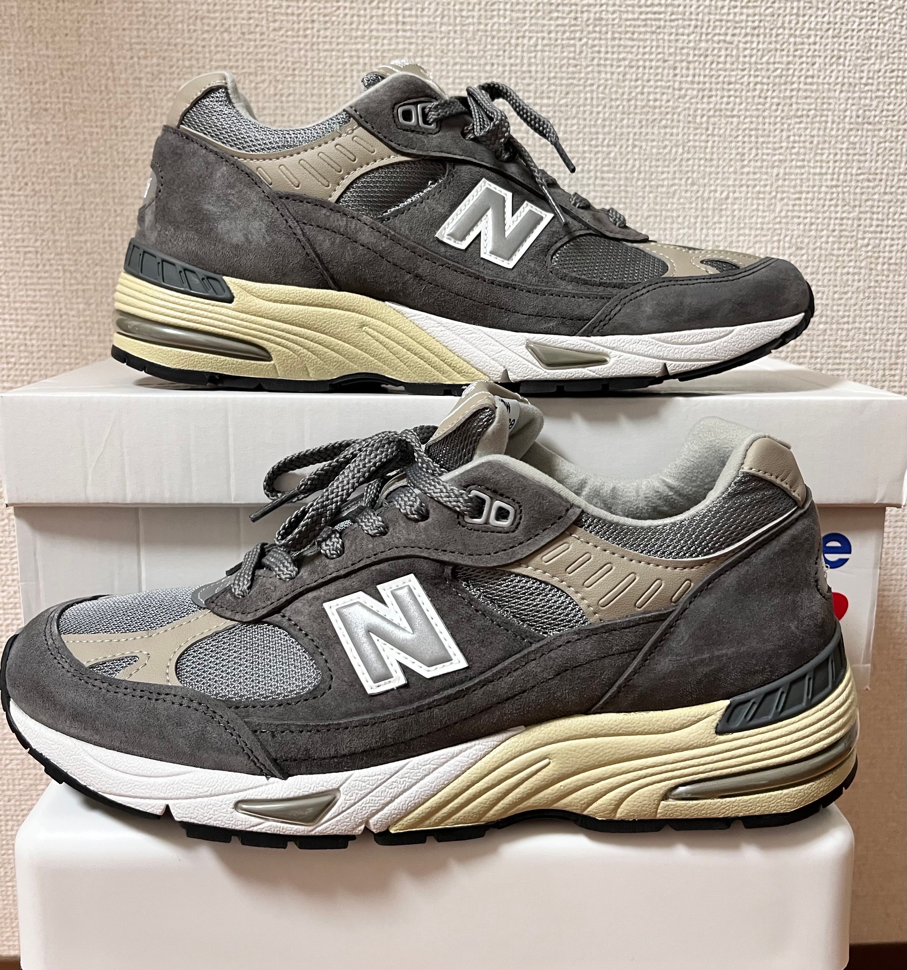 New Balance M991UKF Flimby Catalogue Pack "Grey/White"