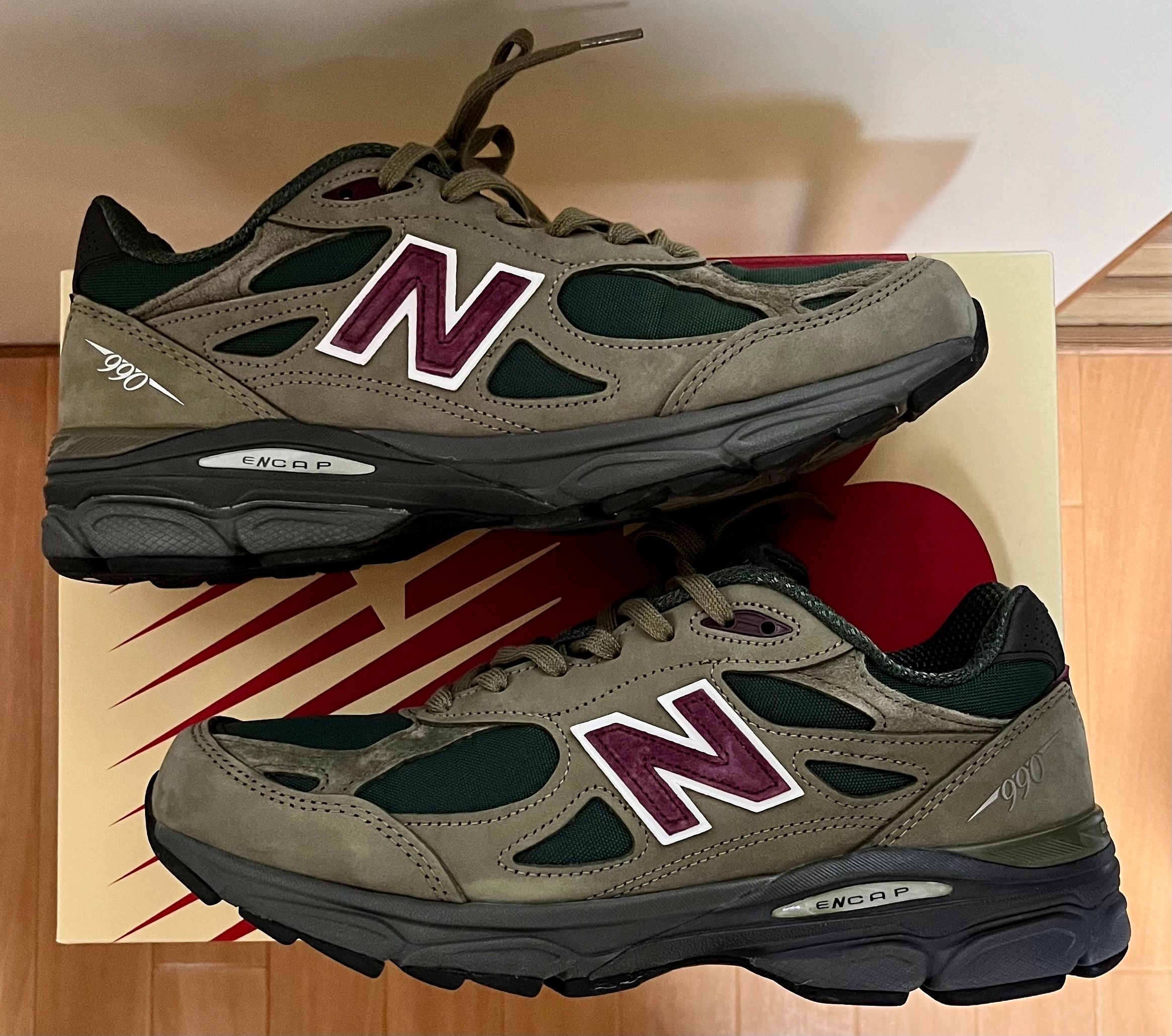 New Balance 990V3 "Olive/Green"