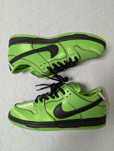The Powerpuff Girls × Nike SB Dunk Low Pro QS "Buttercup"