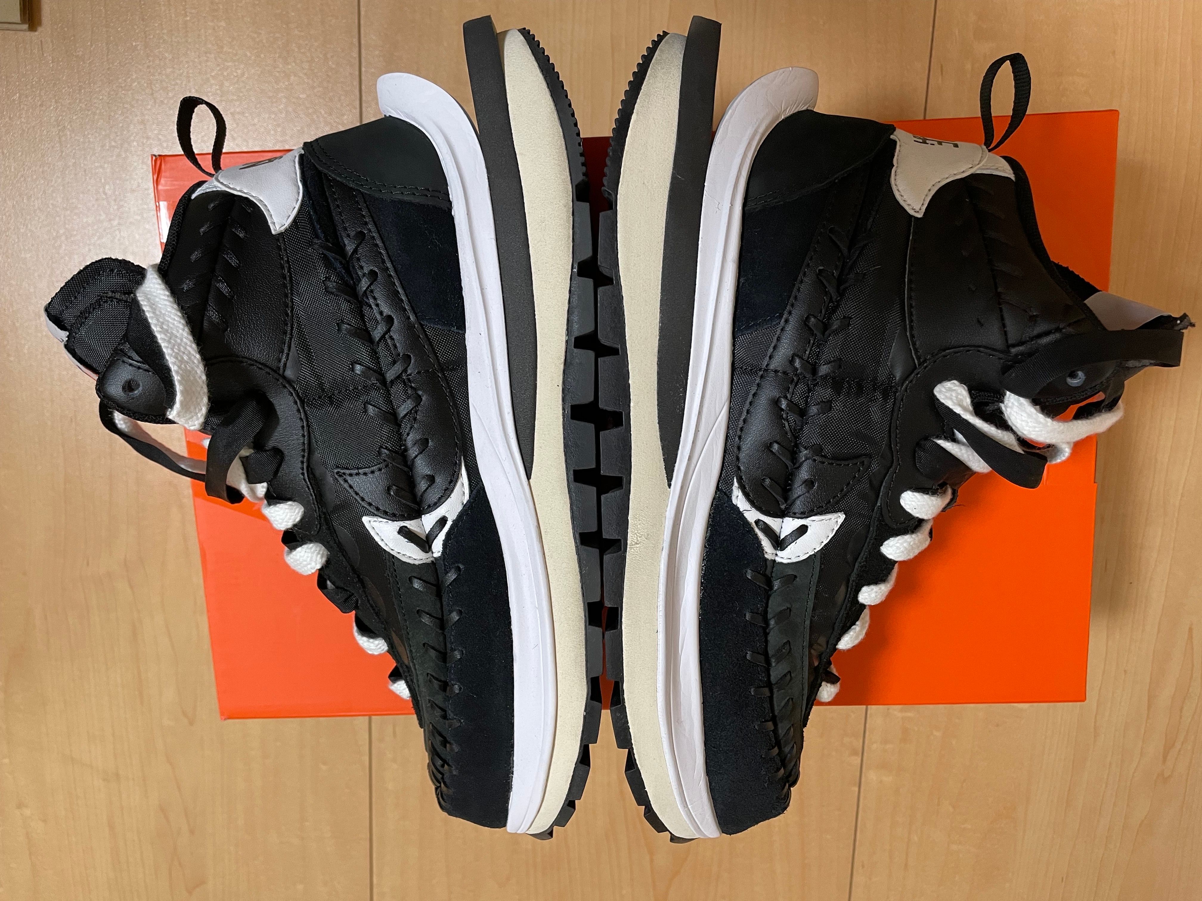 Jean-Paul Gaultier × sacai × Nike Vapor Waffle "Black/Black-White"