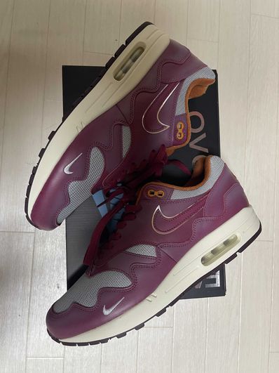 Patta × Nike Air Max 1 "Night Maroon"