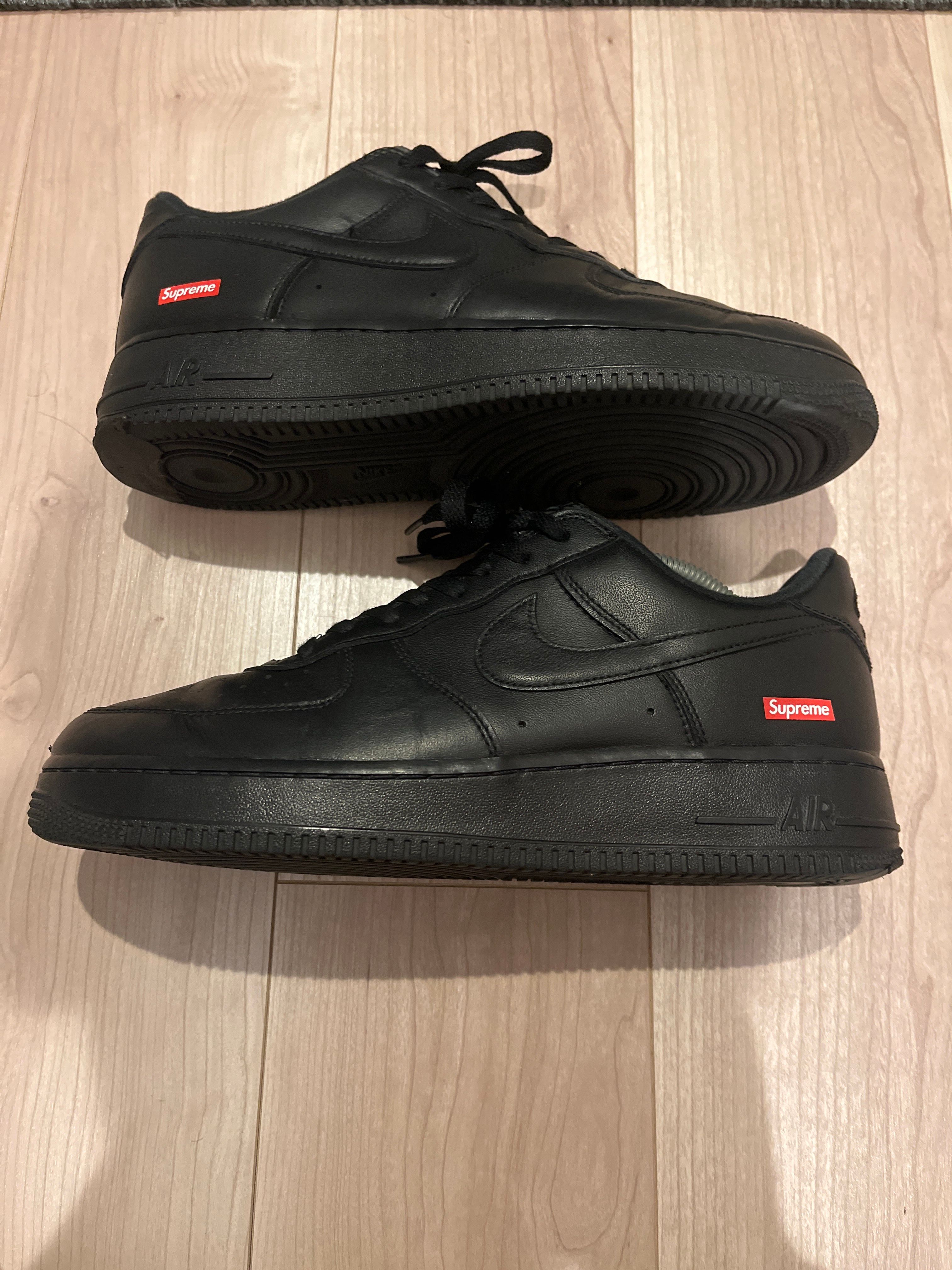 Supreme × Nike Air Force 1 Low "Black"
