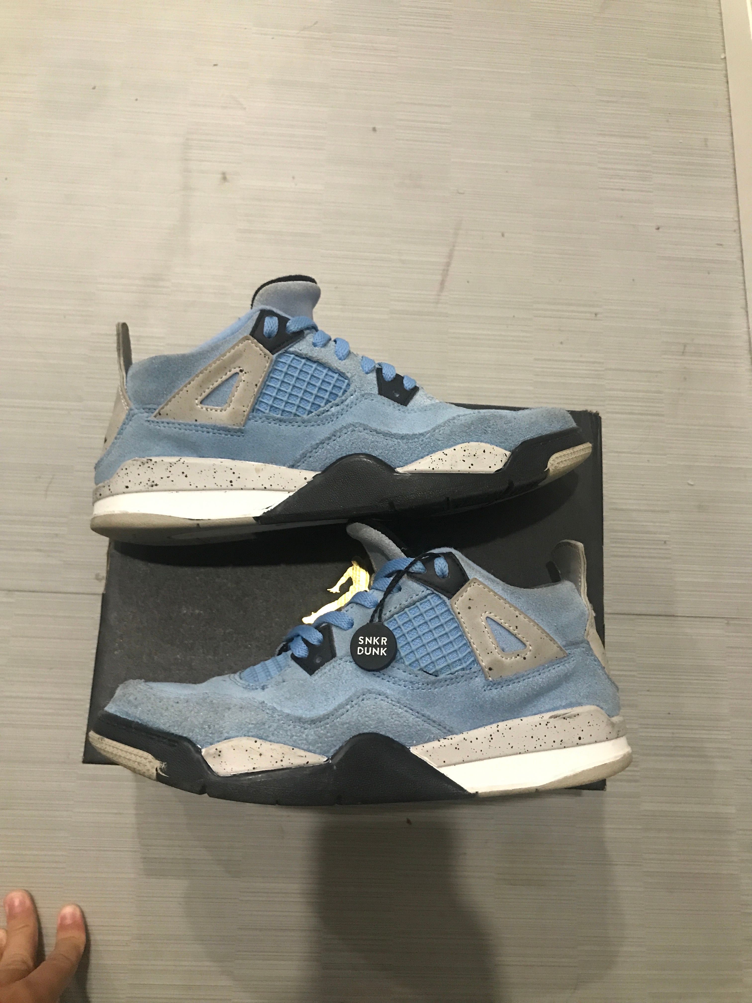 Nike PS Air Jordan 4 "University Blue"