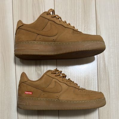 Supreme × Nike Air Force 1 Low "Flax/Wheat"