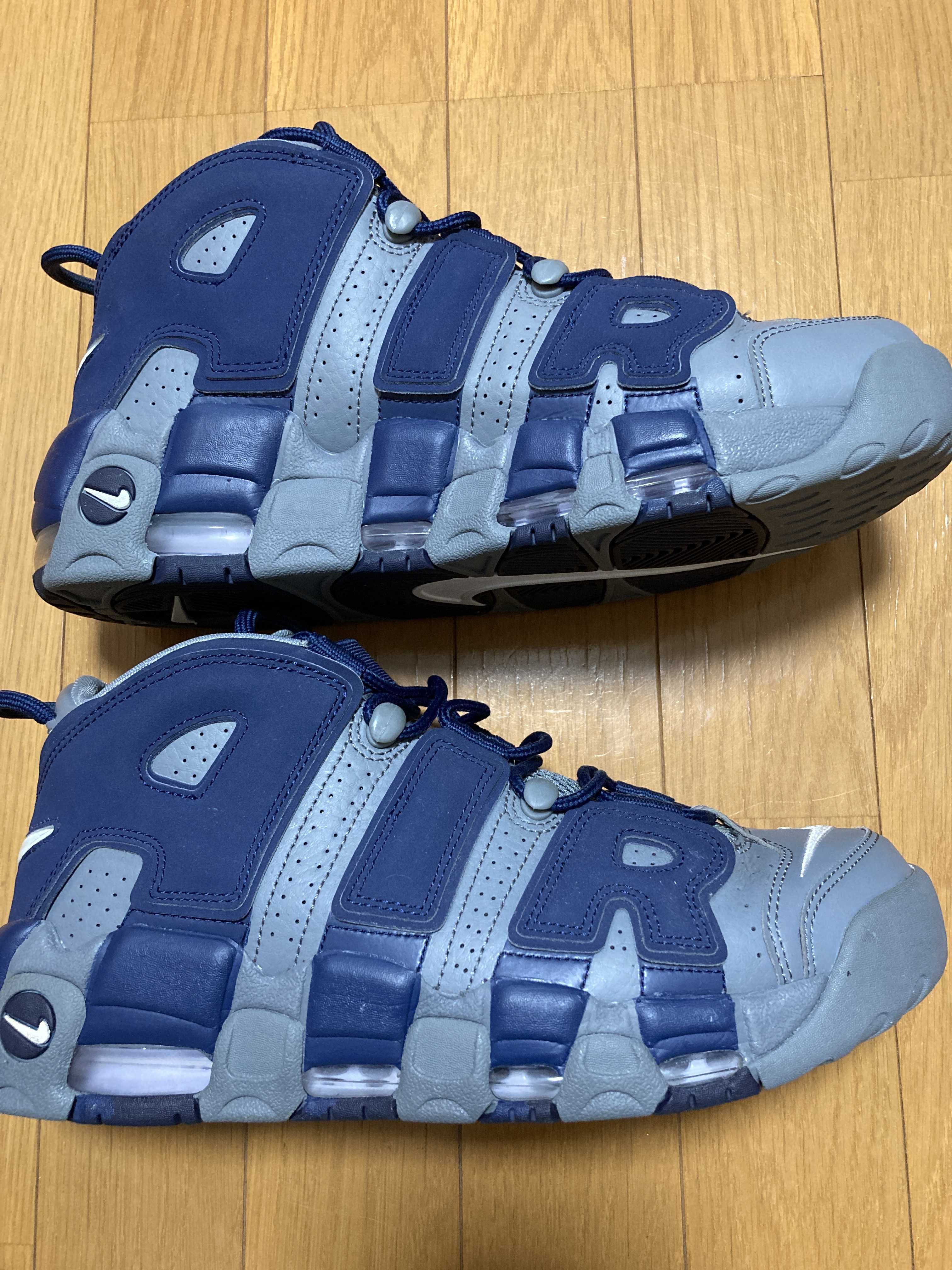Nike Air More Uptempo '96 "Cool Grey/White/Midnight Navy"