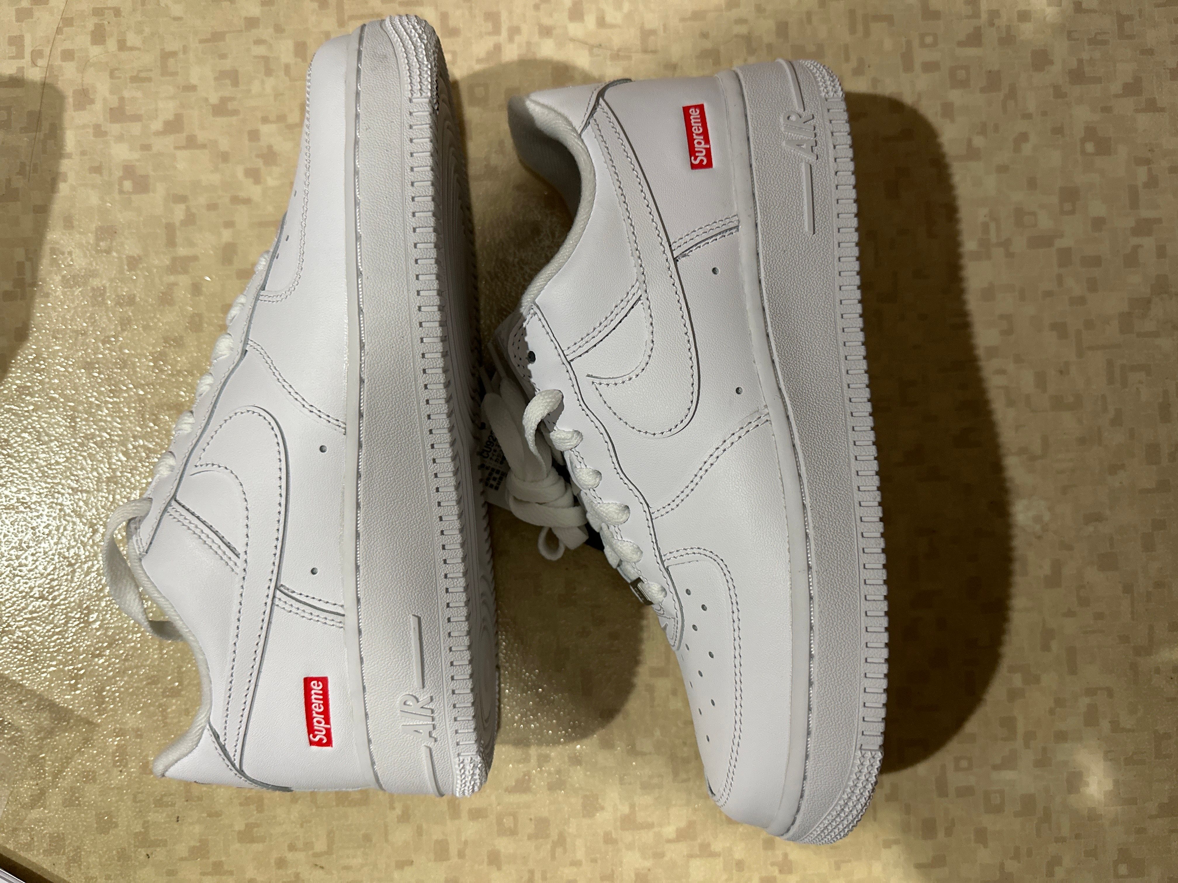 Supreme × Nike Air Force 1 Low "White"
