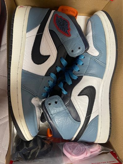 FACETASM × Nike Air Jordan 1 Mid "White/Navy"