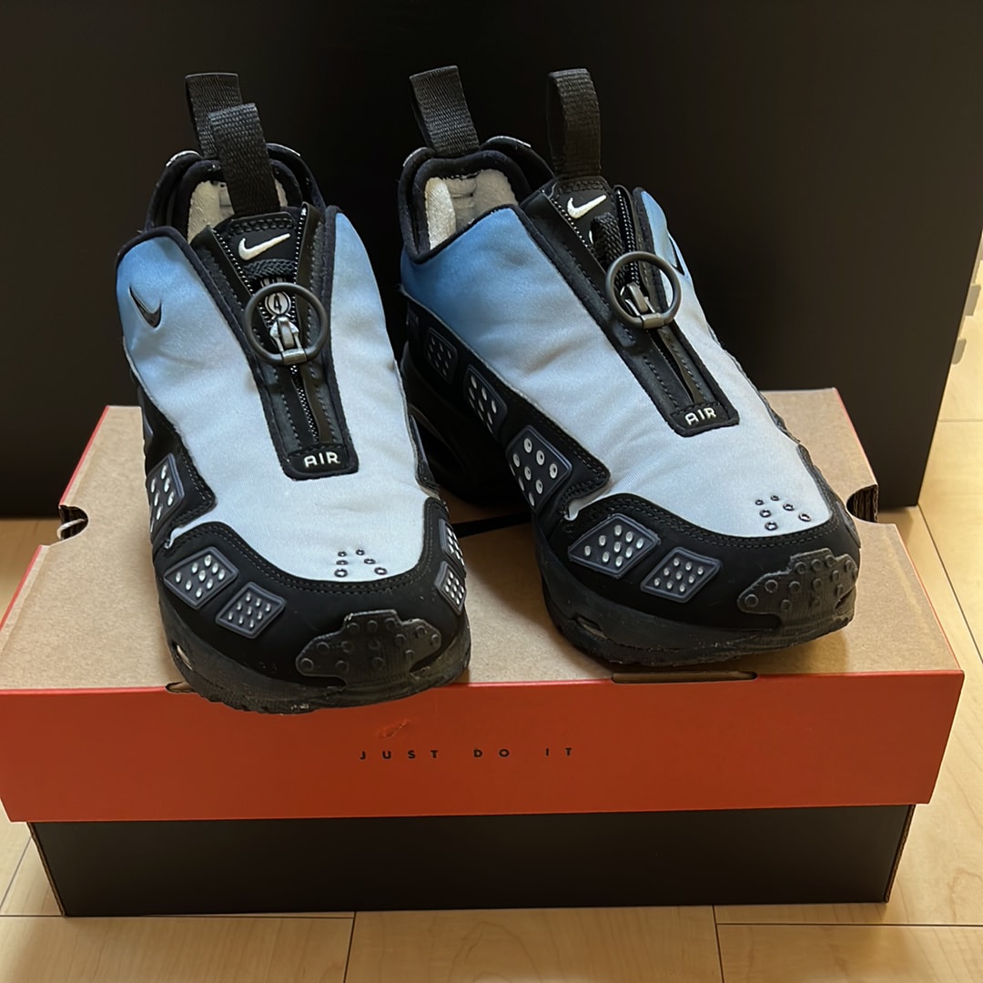 ナイキ ウィメンズ エアマックスサンダー "グレーヘイズ/オブシディアン"