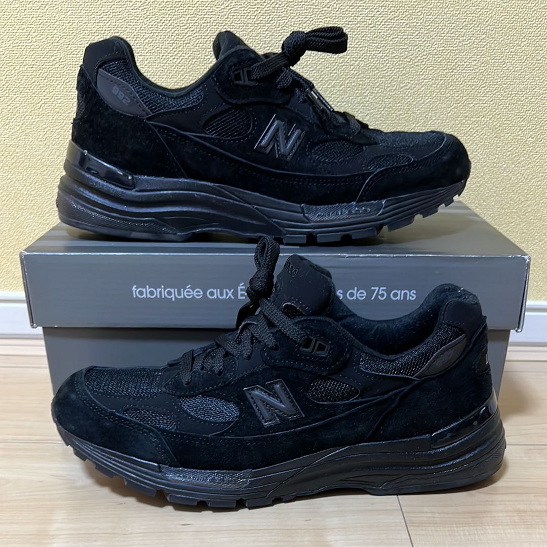 New Balance 992 "Triple Black"