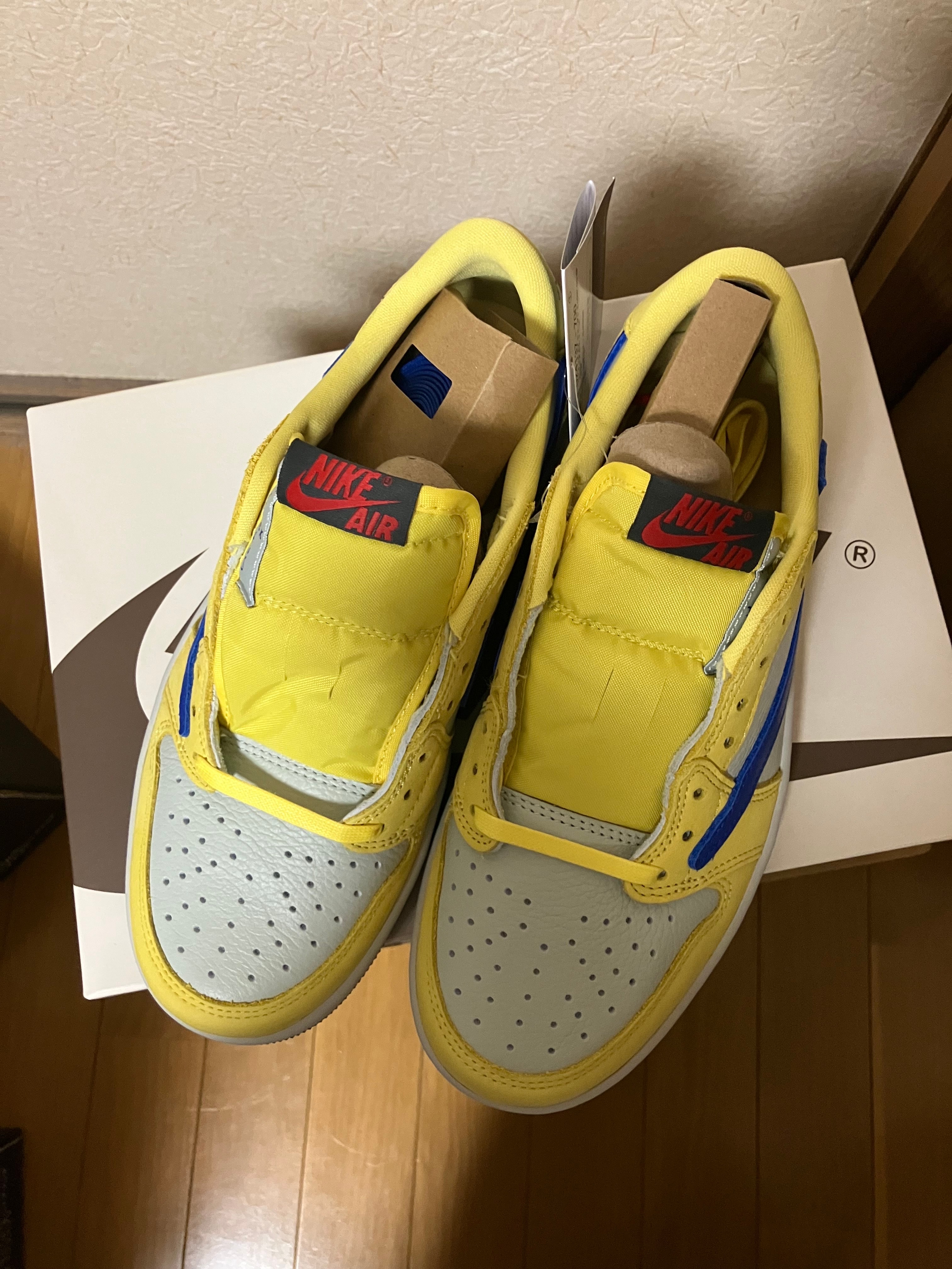 Travis Scott × Nike Women's Air Jordan 1 Retro Low OG "Canary"