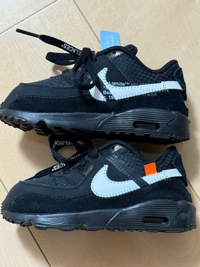 Off-White × Nike TD Air Max 90 "Black"