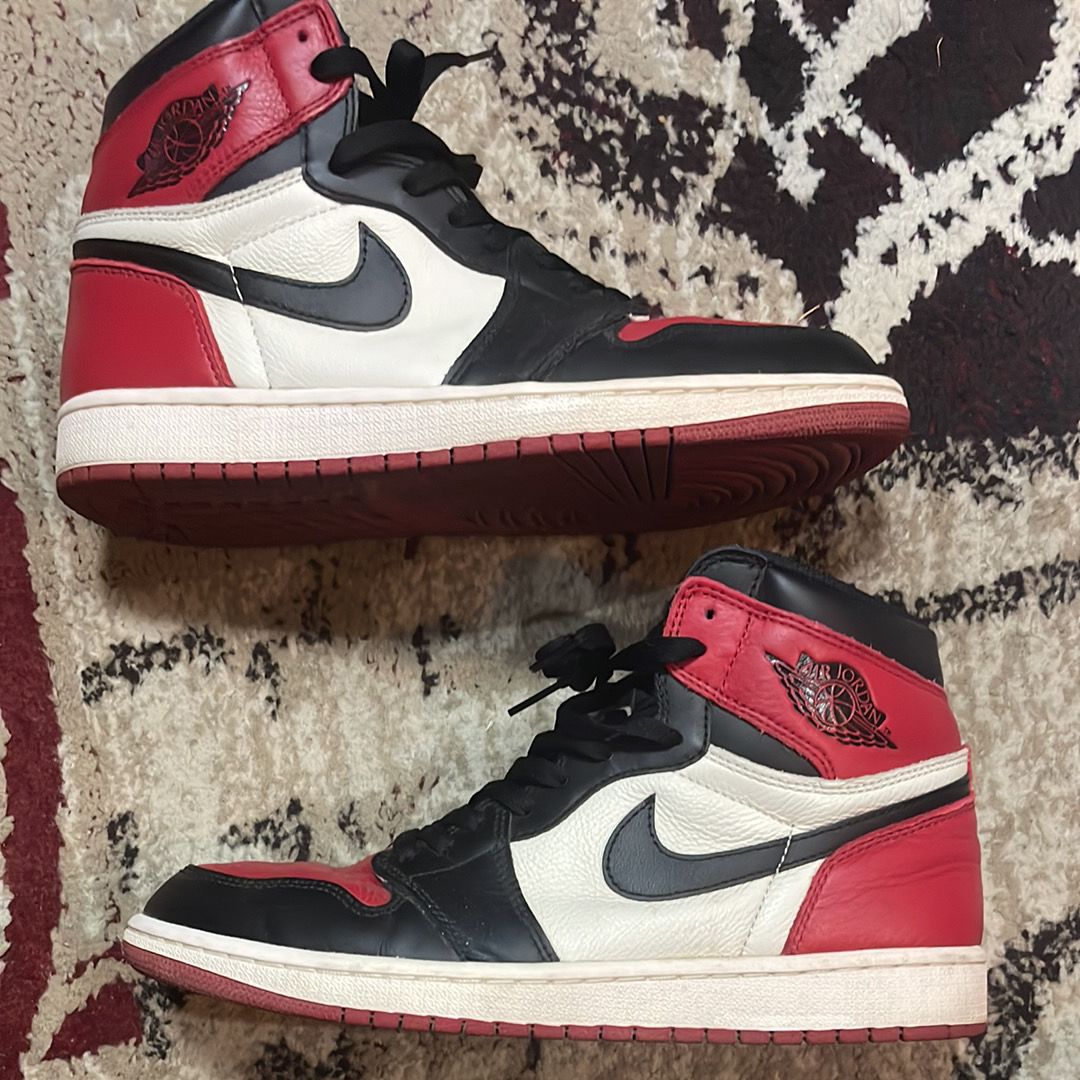 Nike Air Jordan 1 Retro High OG "Bred Toe"