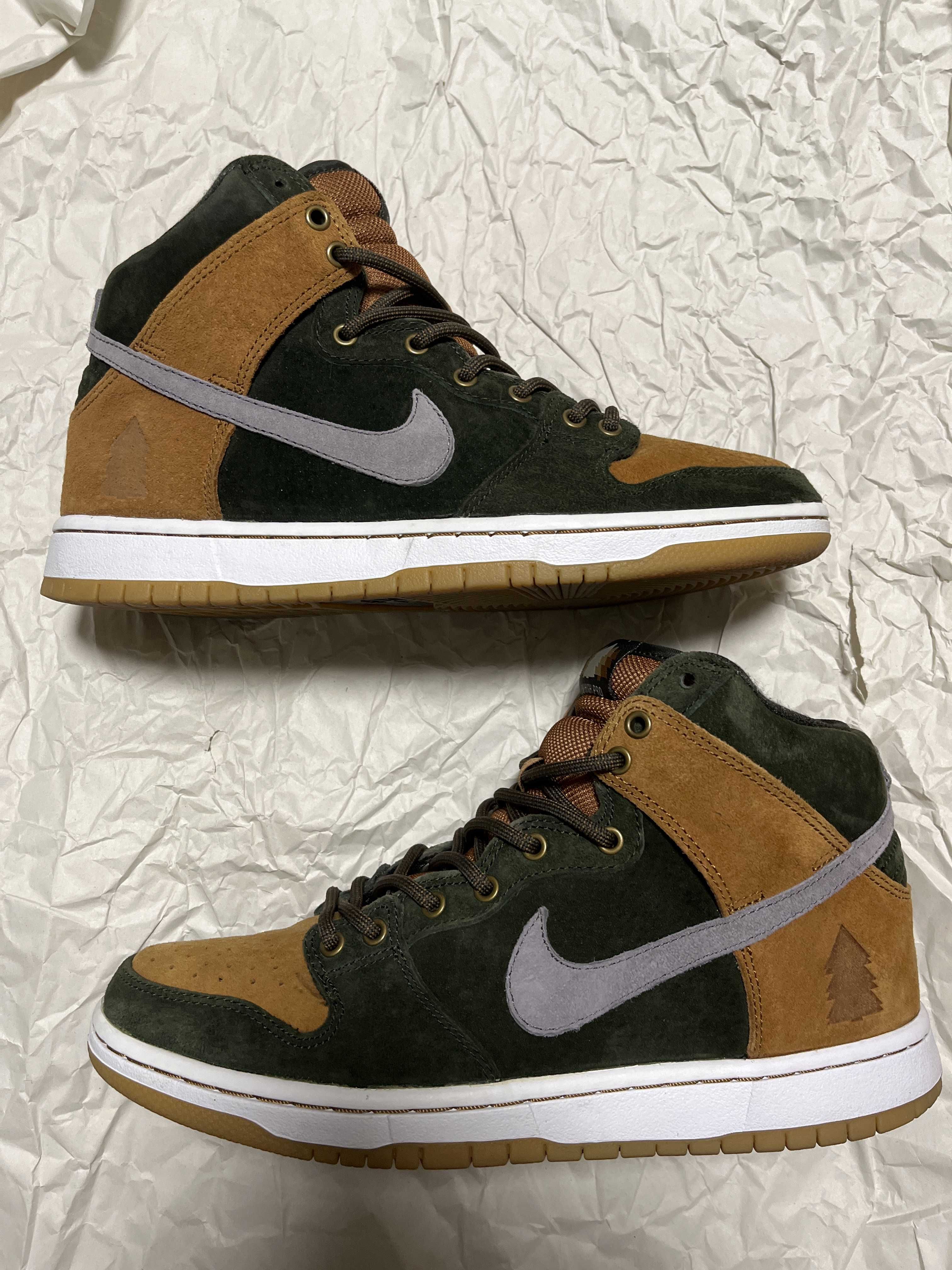 HOMEGROWN × Nike Dunk High PRM HG QS "Sequoia"