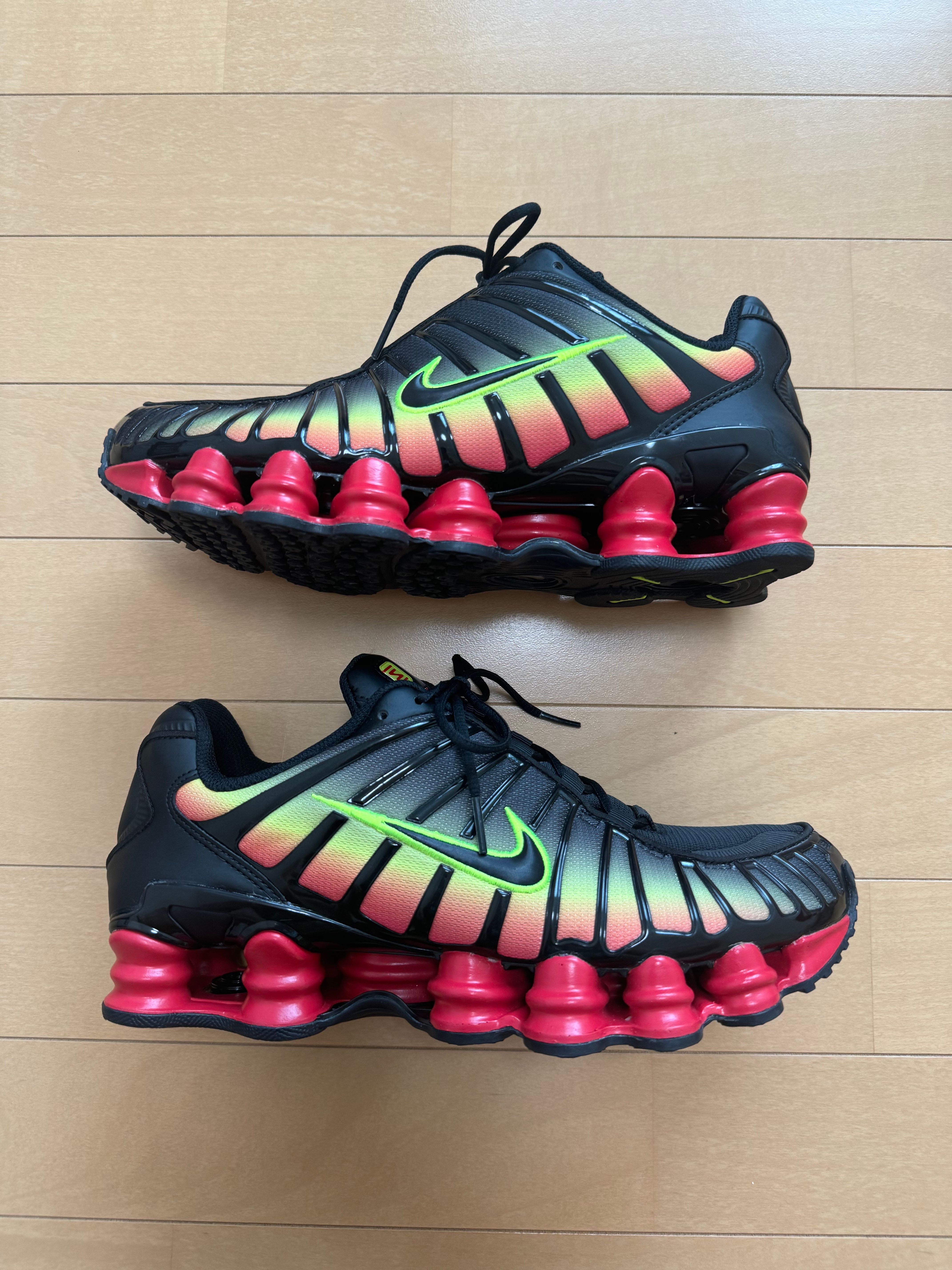 Nike Women's Shox TL "Black and Volt"